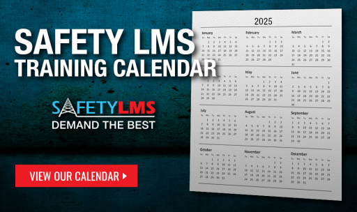 Safety LMS In Person Training Calendar